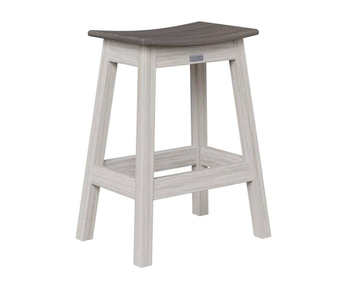 Saddle Counter Stool