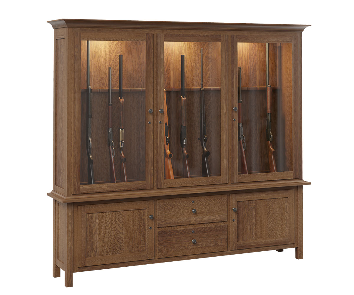 SFC Amish Easton Gun Cabinet