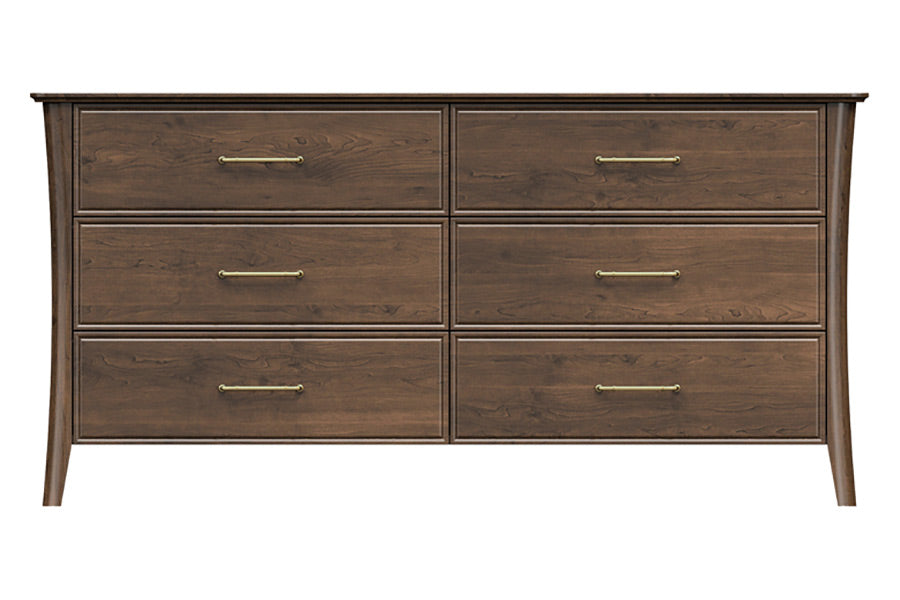 SFC Amish Westwood Six Drawer Dresser