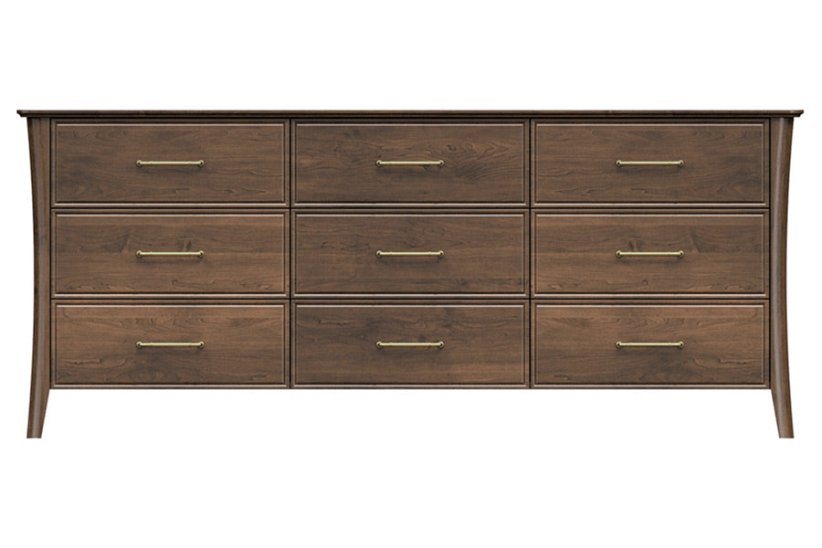 SFC Amish Westwood 81" Nine Drawer Dresser