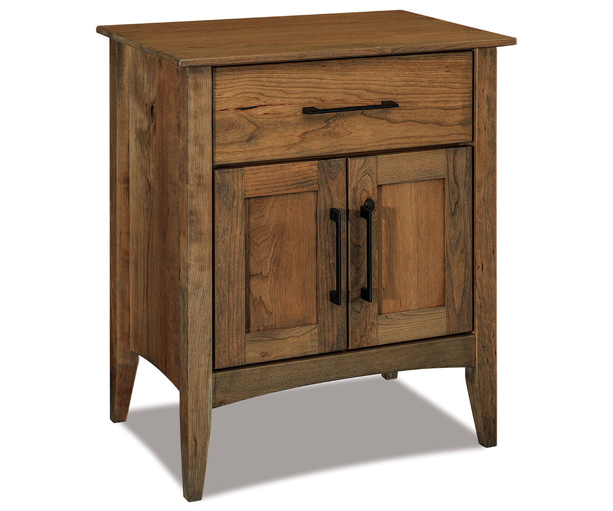 SFC Amish Atlantic One Drawer, Two Door Nightstand