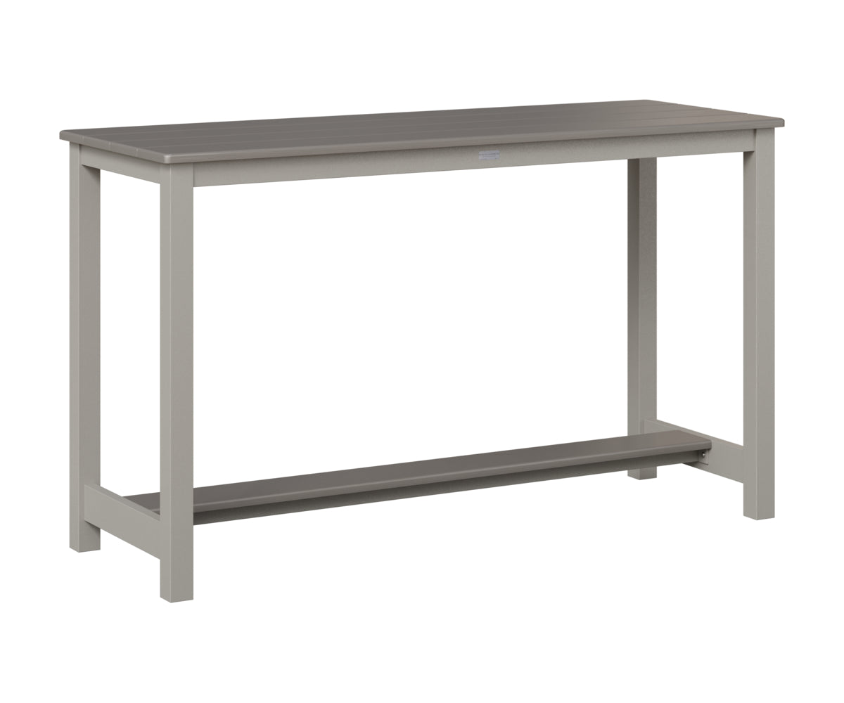 Balcony Table Aluminum Base Counter Height