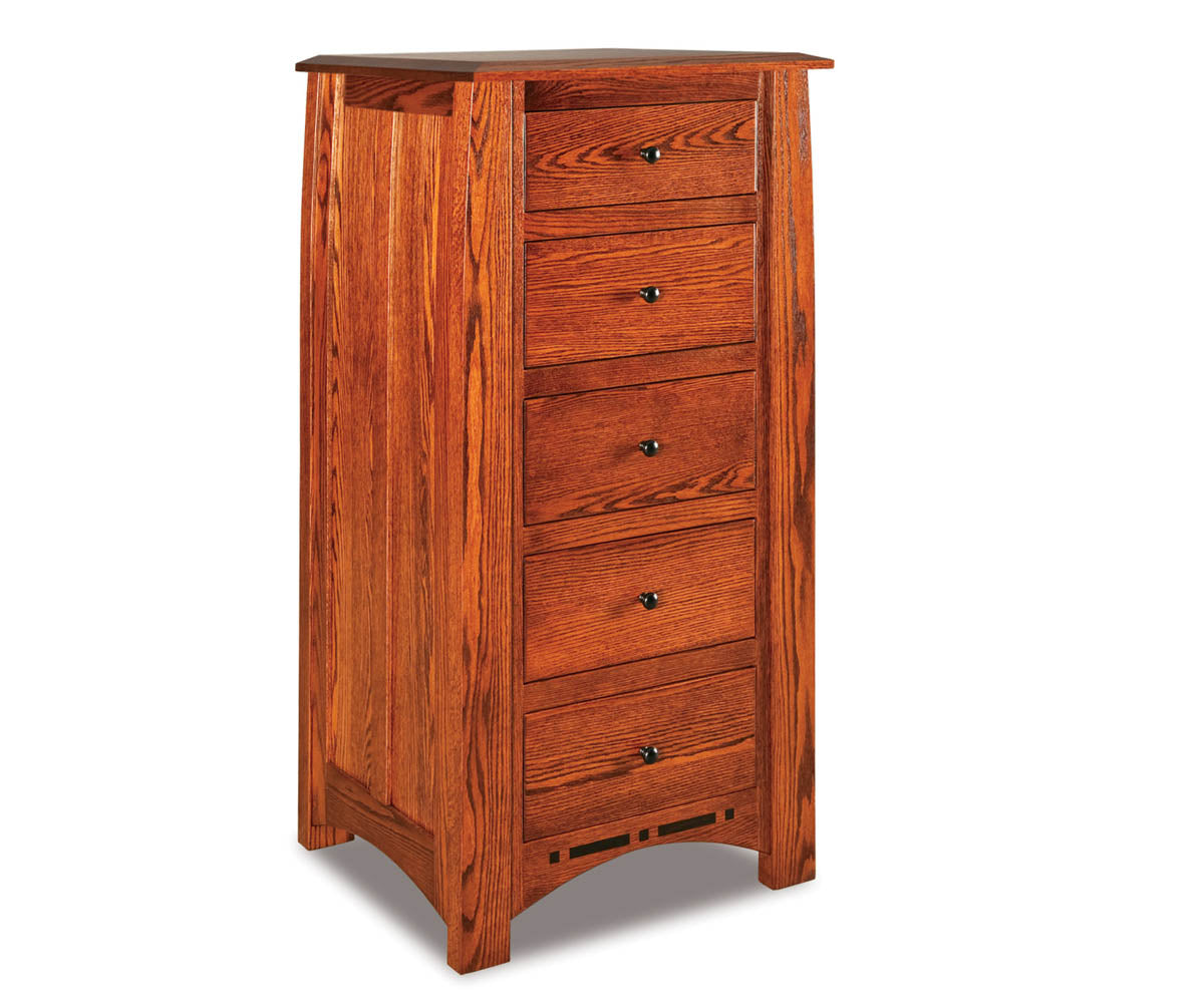 SFC Amish Boulder Creek Five Drawer Lingerie Chest