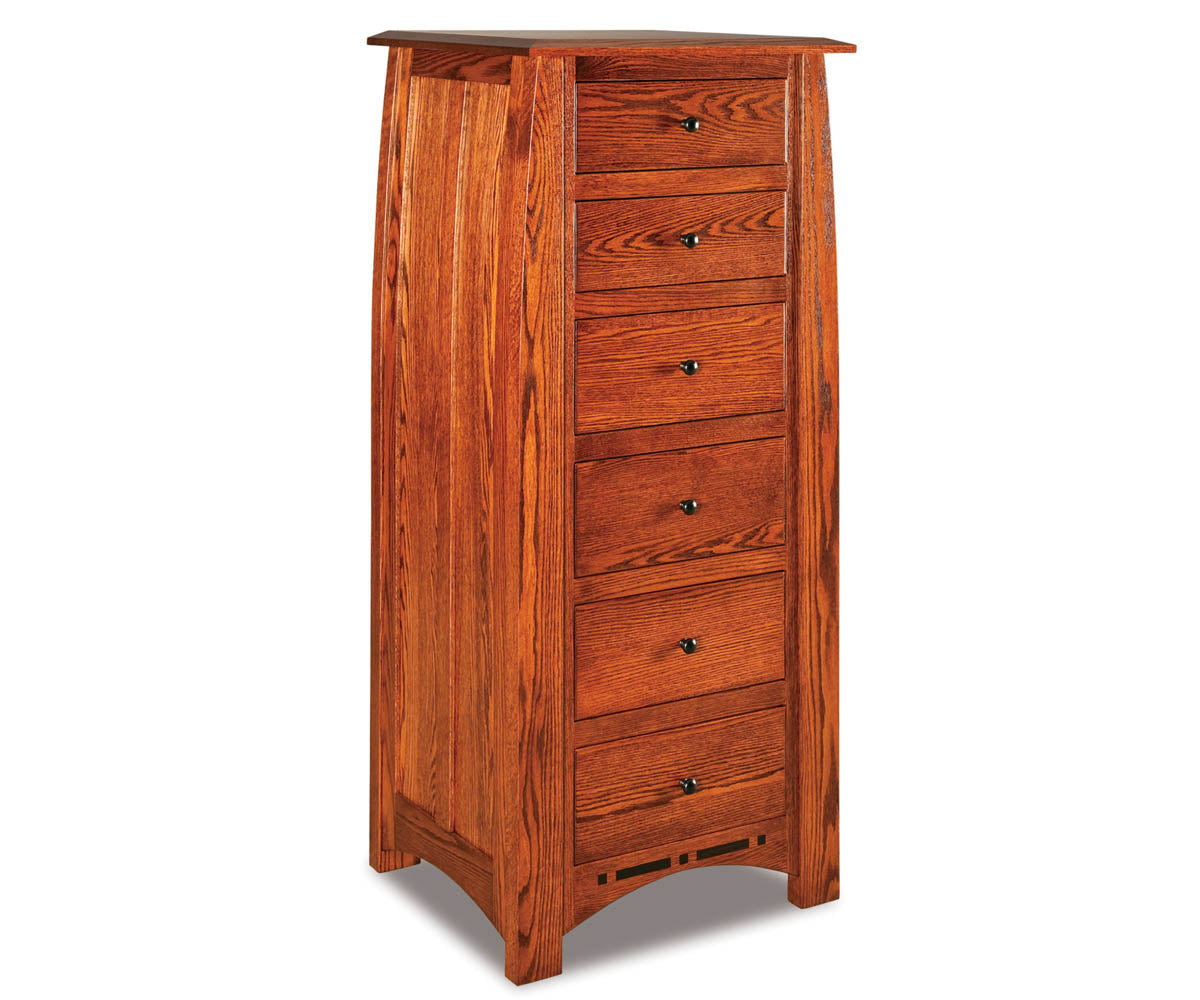 SFC Amish Boulder Creek Six Drawer Lingerie Chest