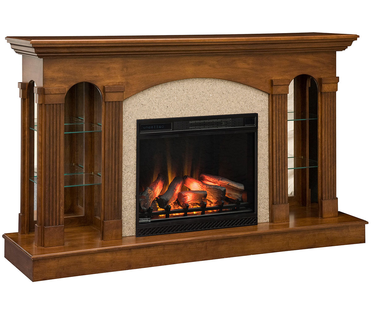 SFC Amish Curio Fireplace