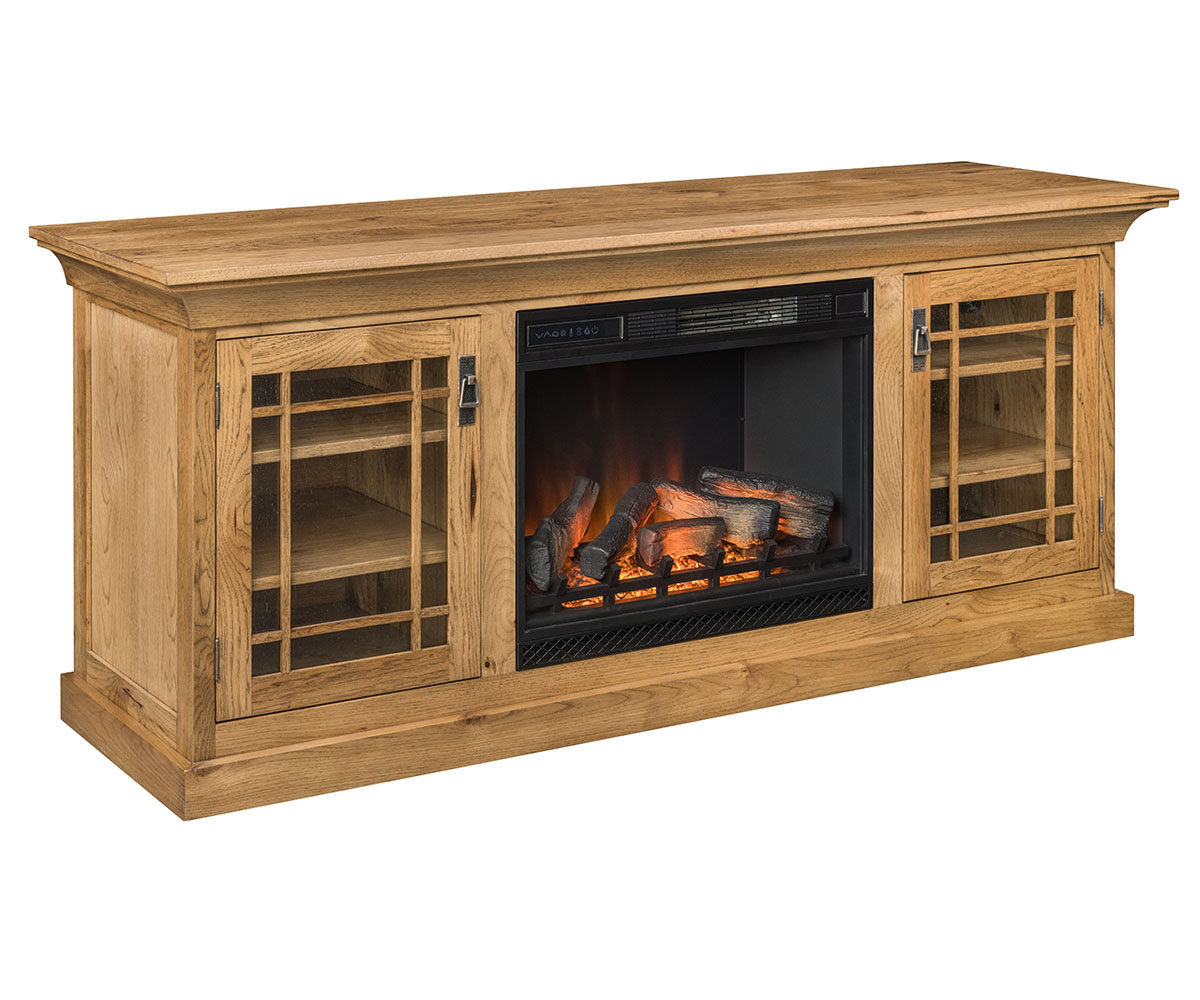 SFC Amish Horizons Fireplace Entertainment Center