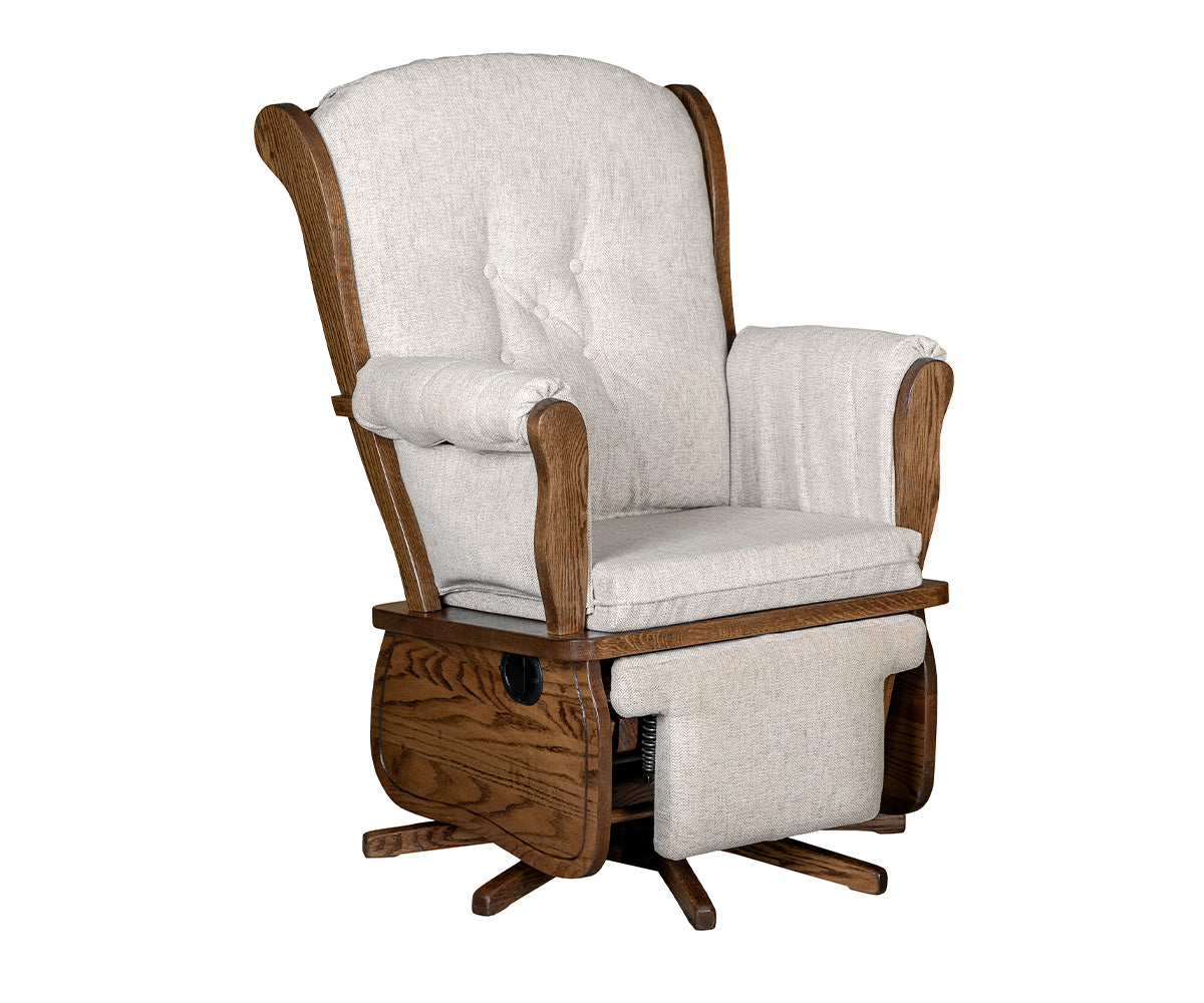 SFC Amish Swanback Minnie Swivel Glider