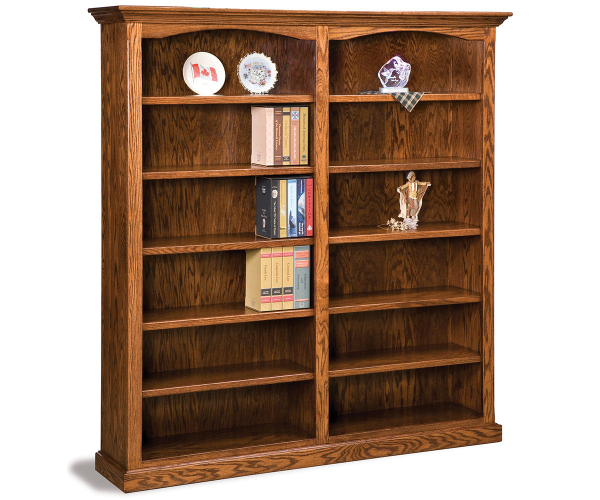 SFC Amish Hoosier Heritage Double Bookcase
