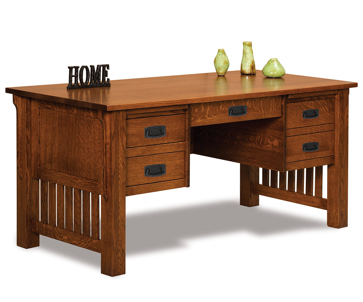SFC Amish Bridger Mission 4 Drawer Desk
