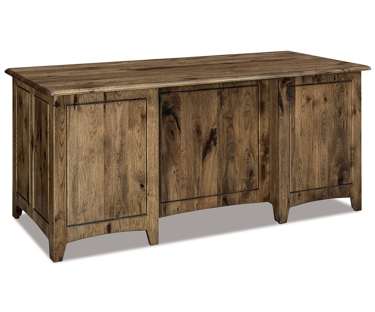 SFC Amish Dover Double Pedestal Desk