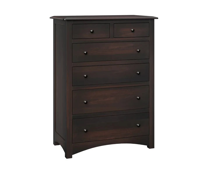 SFC Amish Finland Six Drawer Chest QuickShip
