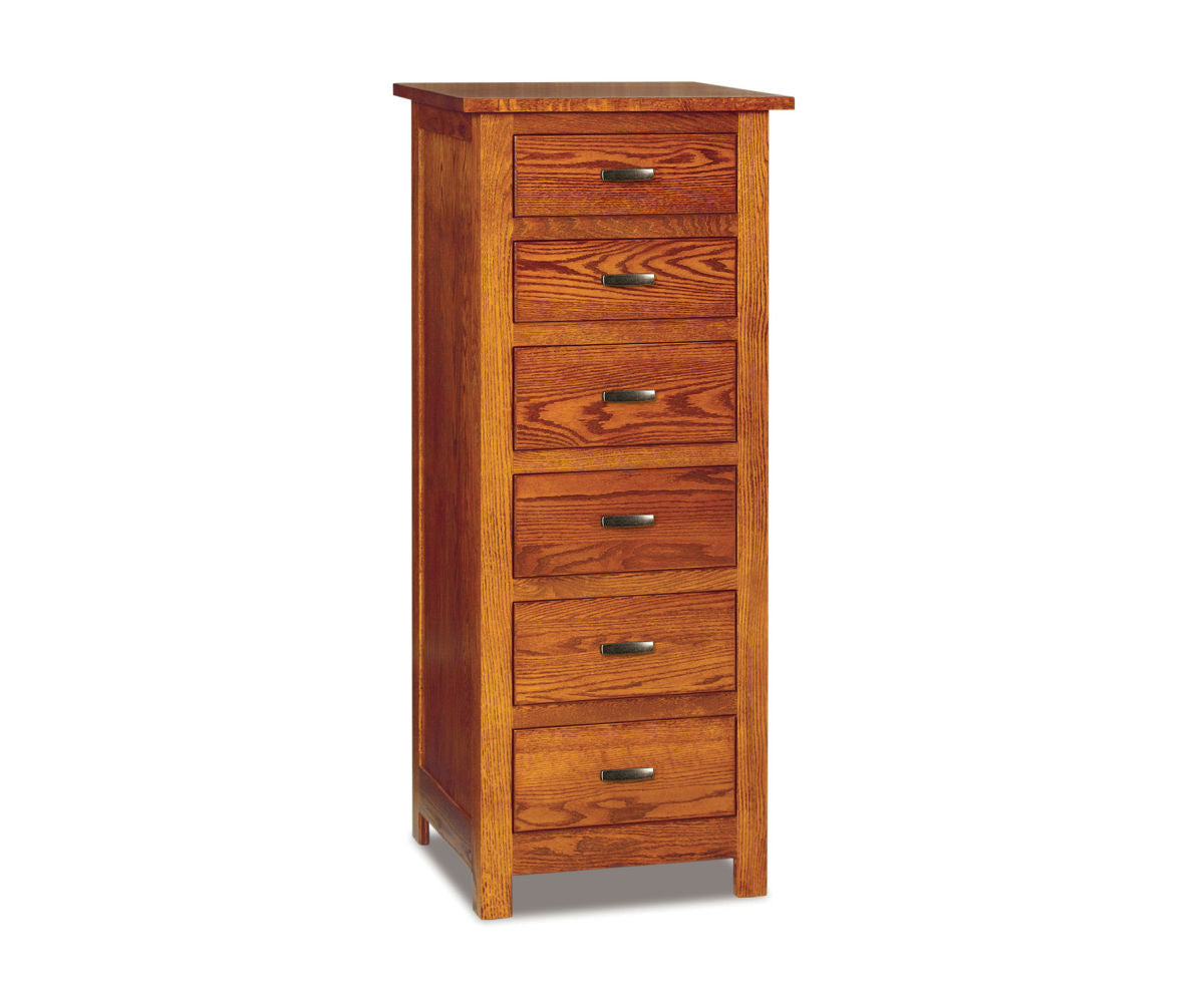 SFC Amish Flush Mission Six Drawer Lingerie Chest