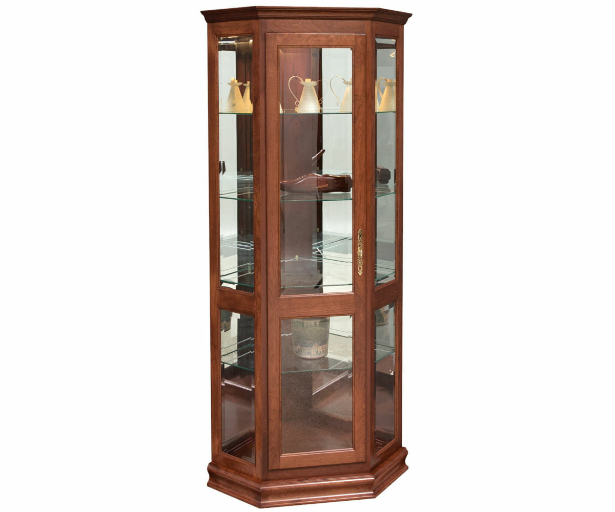 SFC Amish Corner Deluxe Curio Cabinet