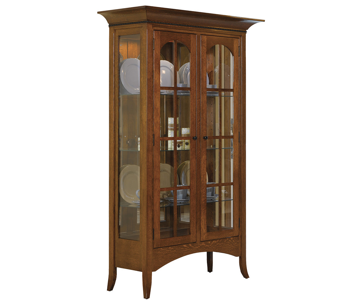 SFC Amish Bunker Hill Curio Cabinet