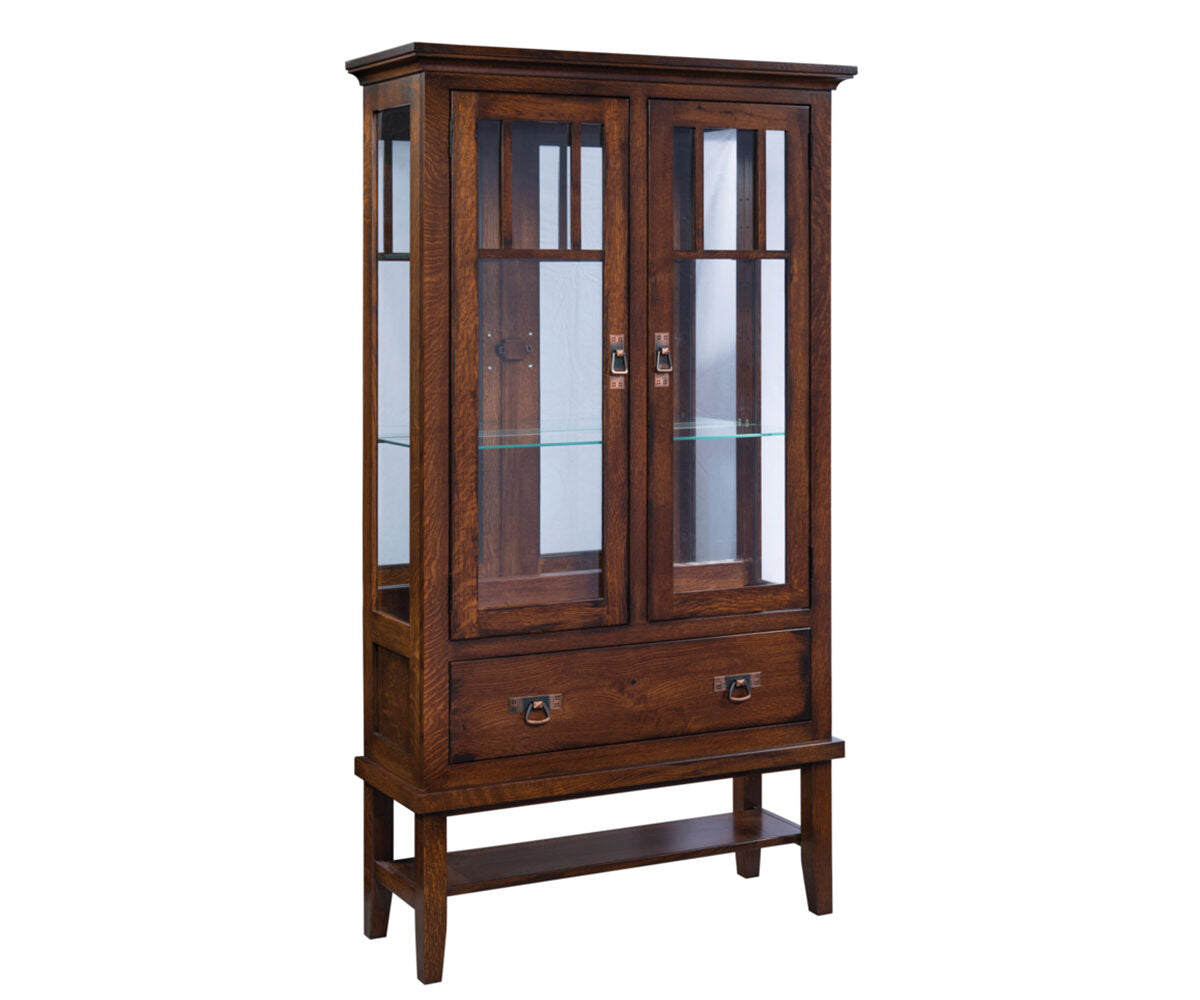 SFC Amish Aiden Mission Curio Cabinet