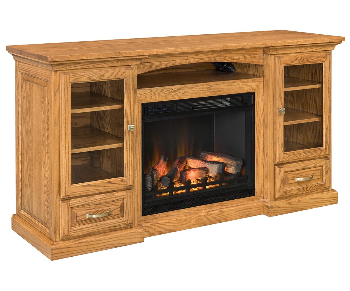 SFC Amish Grinnel Fireplace Entertainment Center