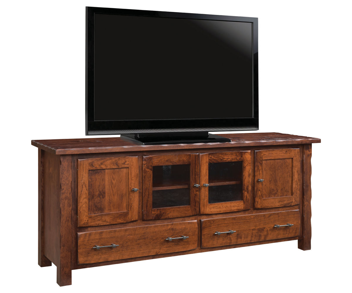 SFC Amish Hand Hewn TV Stand