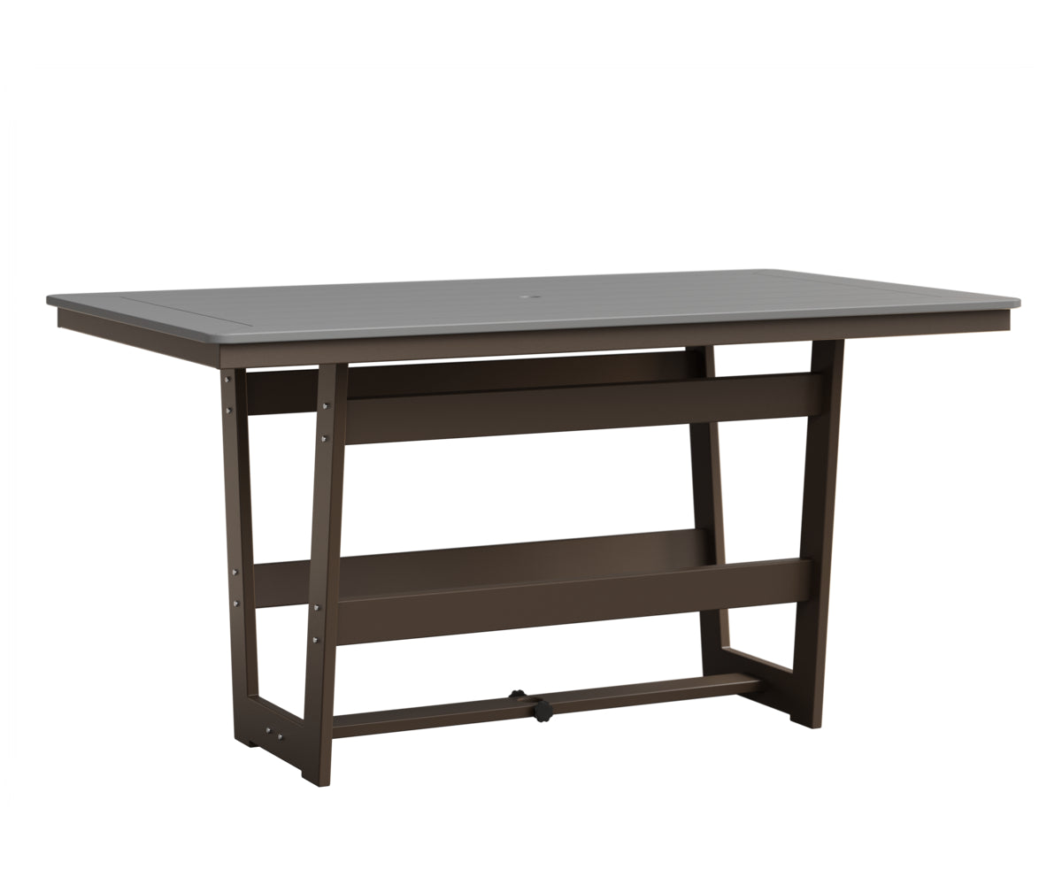 Hudson 40" x 70" Rectangle Table Counter Height