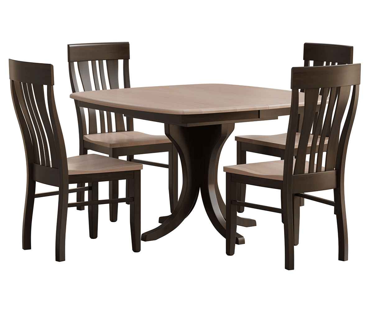 SFC Amish Hudson Single Pedestal Table