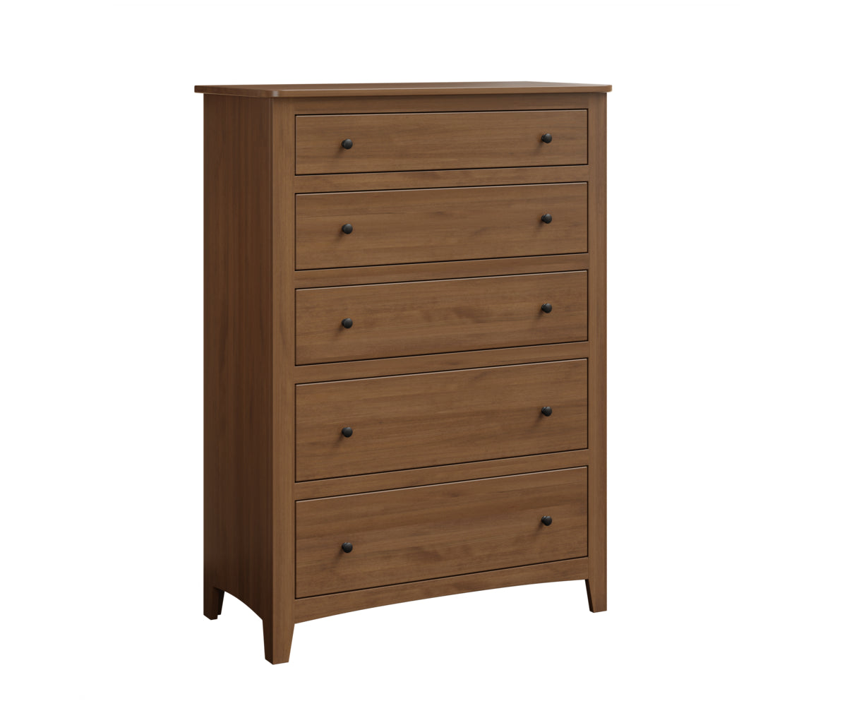 SFC Amish Dover Five Drawer Chest