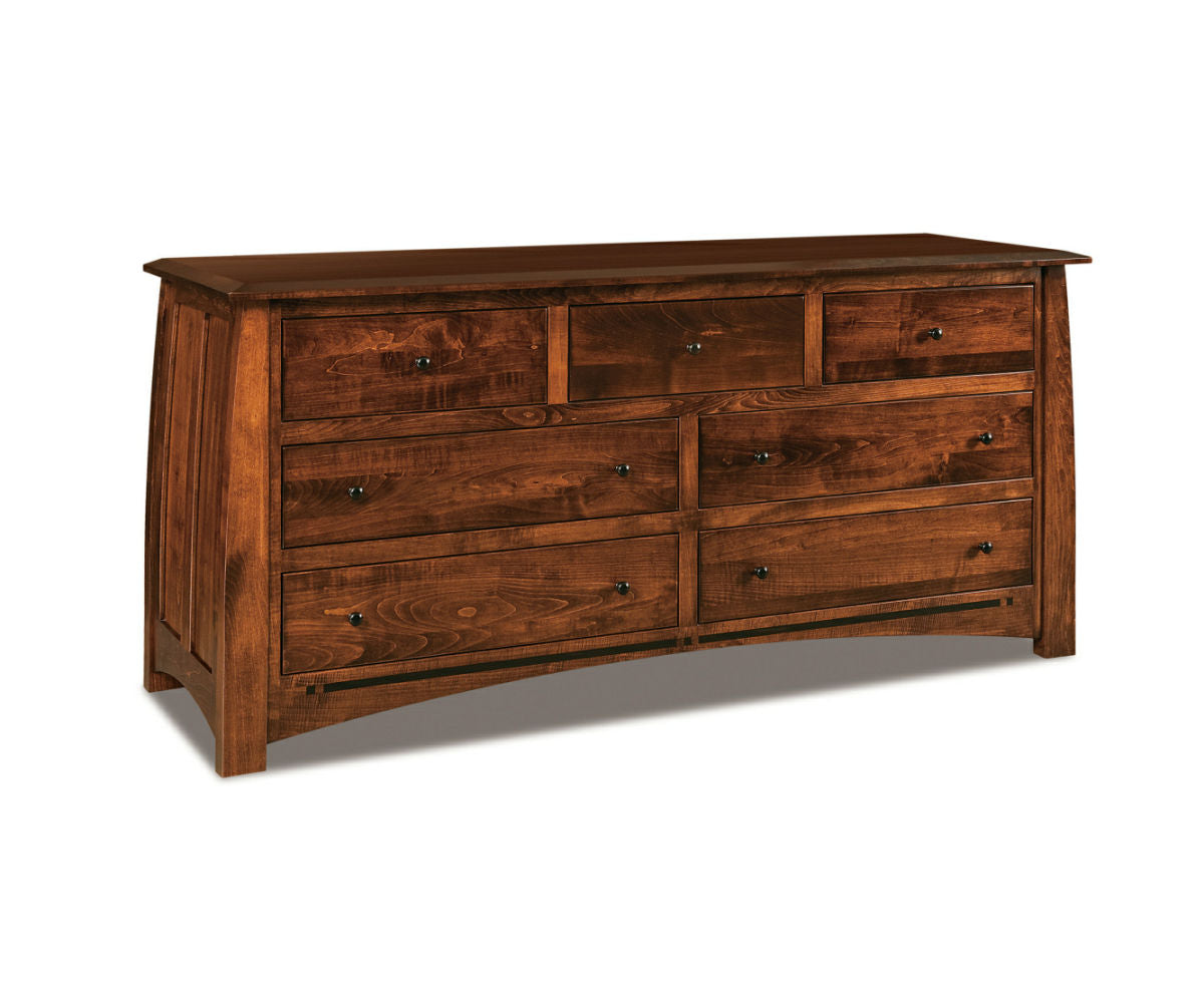 SFC Amish Boulder Creek Seven Drawer Dresser