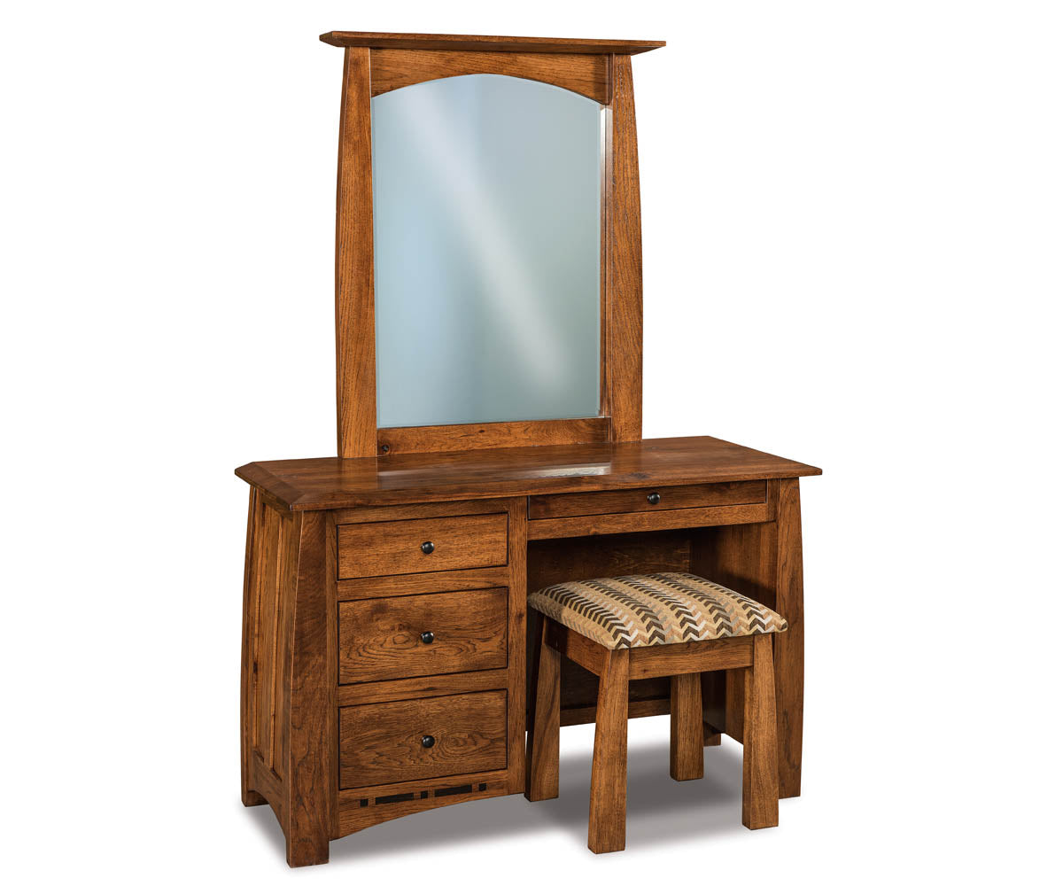 SFC Amish Boulder Creek Four Drawer Vanity Dresser