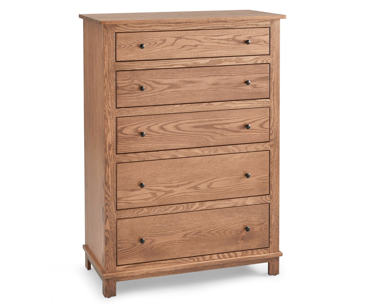 SFC Amish Flint Five Drawer Chest
