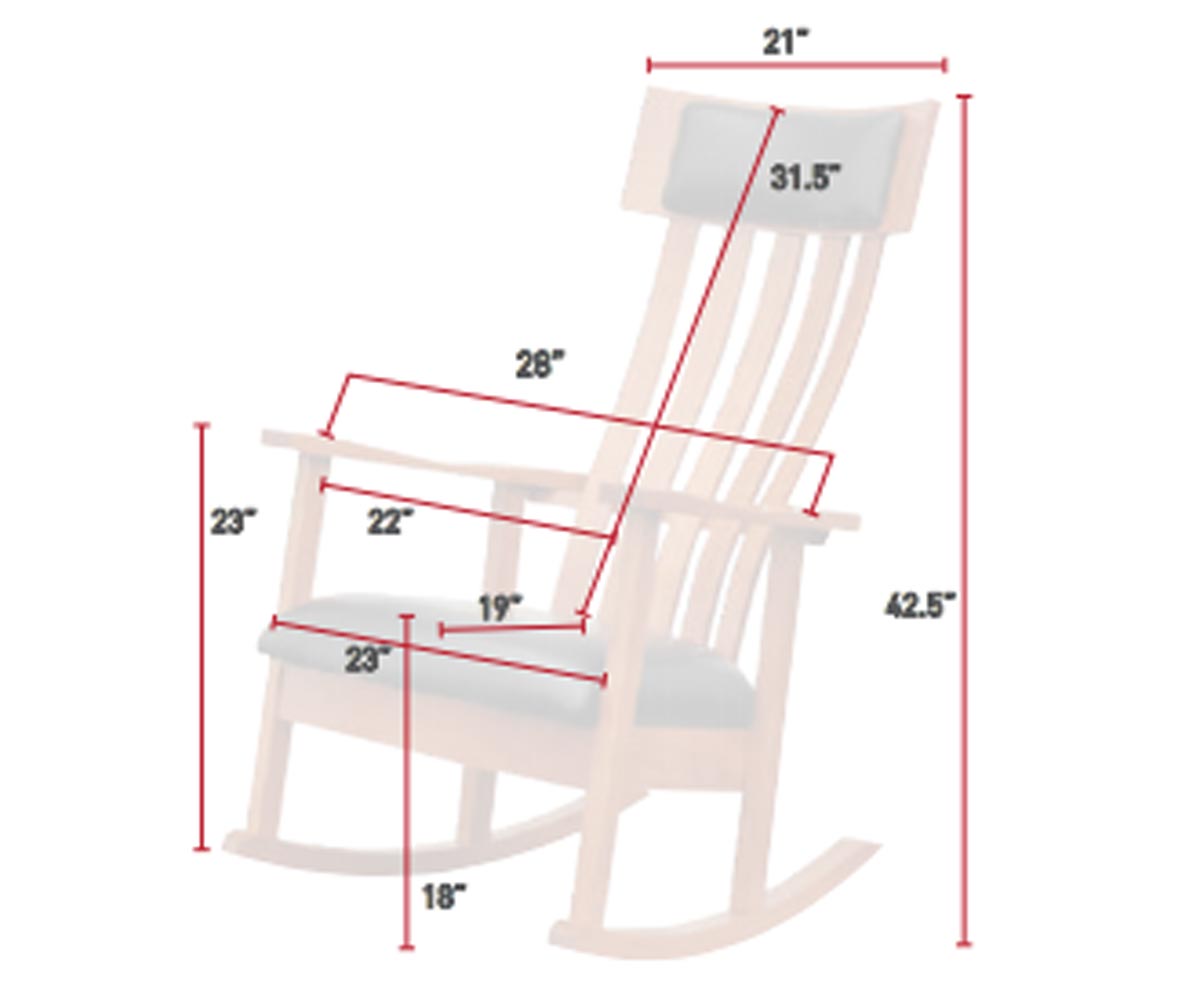 SFC Amish King Lounge Chair