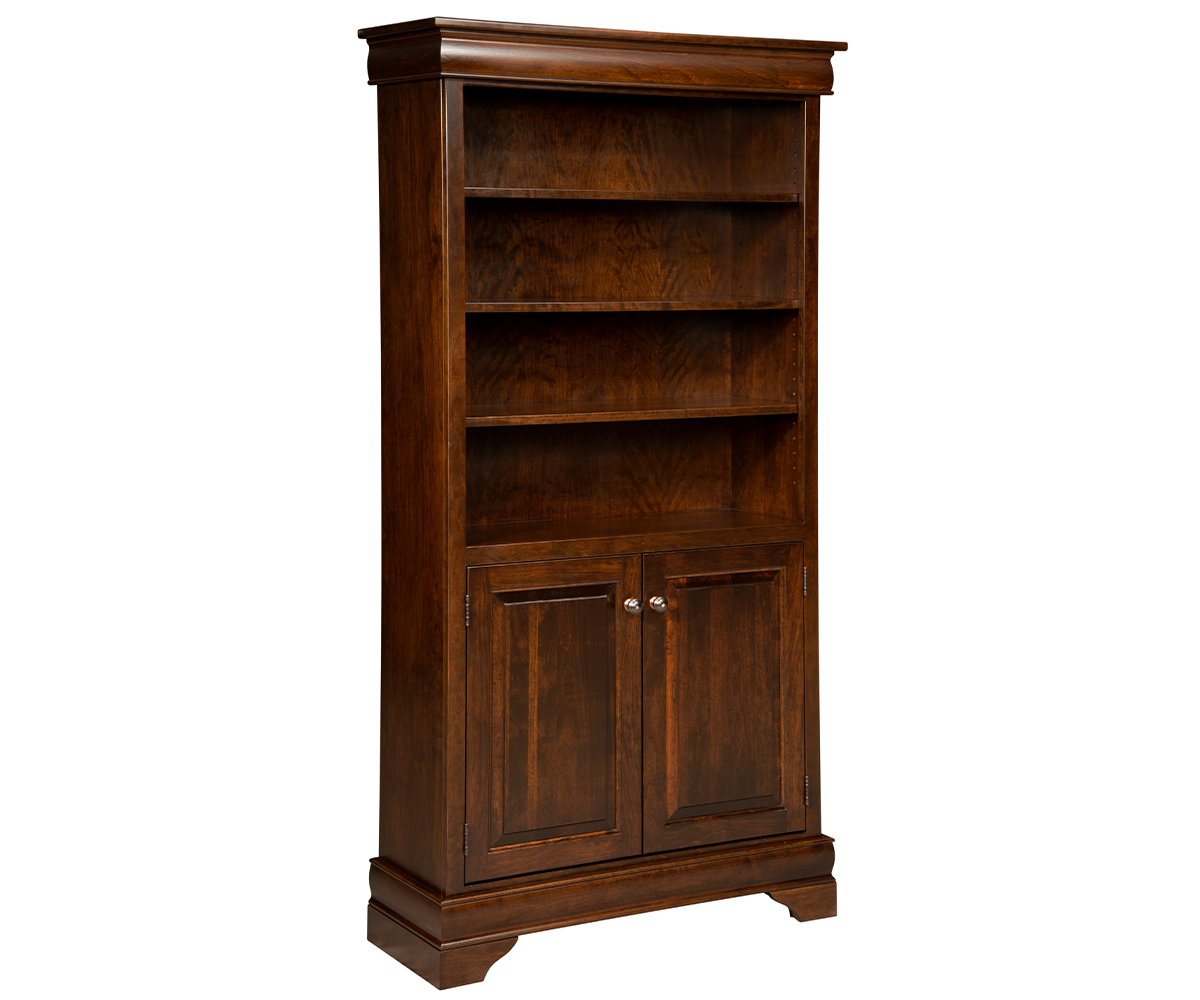 SFC Amish Fairfield Bookcase with Doors