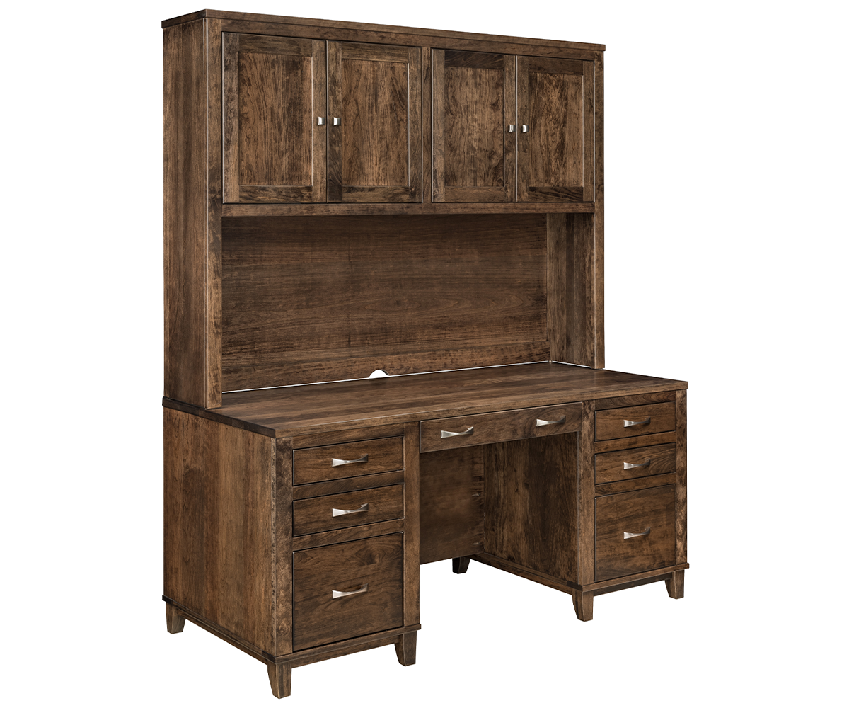 SFC Amish Integra Desk with Hutch