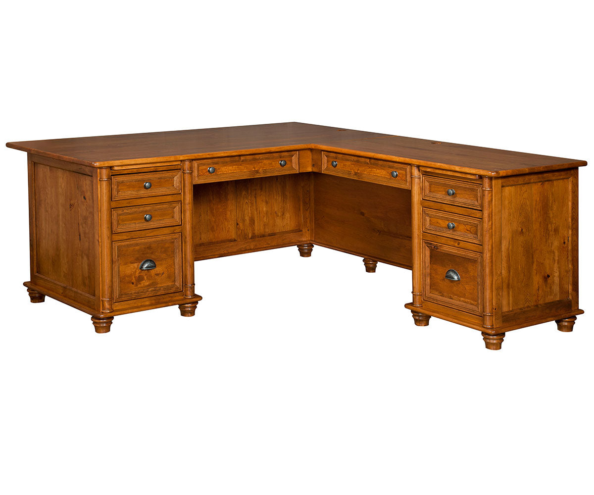 SFC Amish Belmont Corner and Return Desk