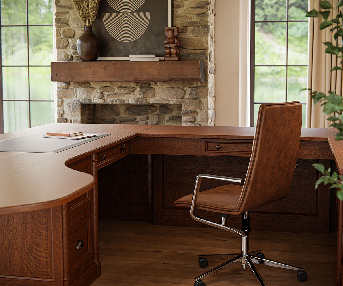 SFC Amish Covington Corner Desk