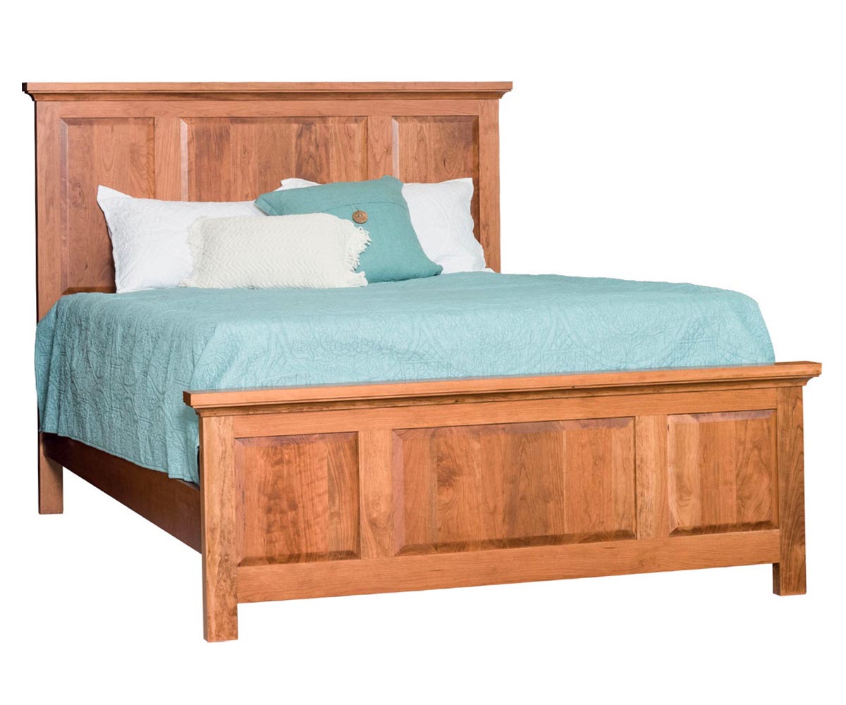SFC Amish Charleston Panel Bed QuickShip