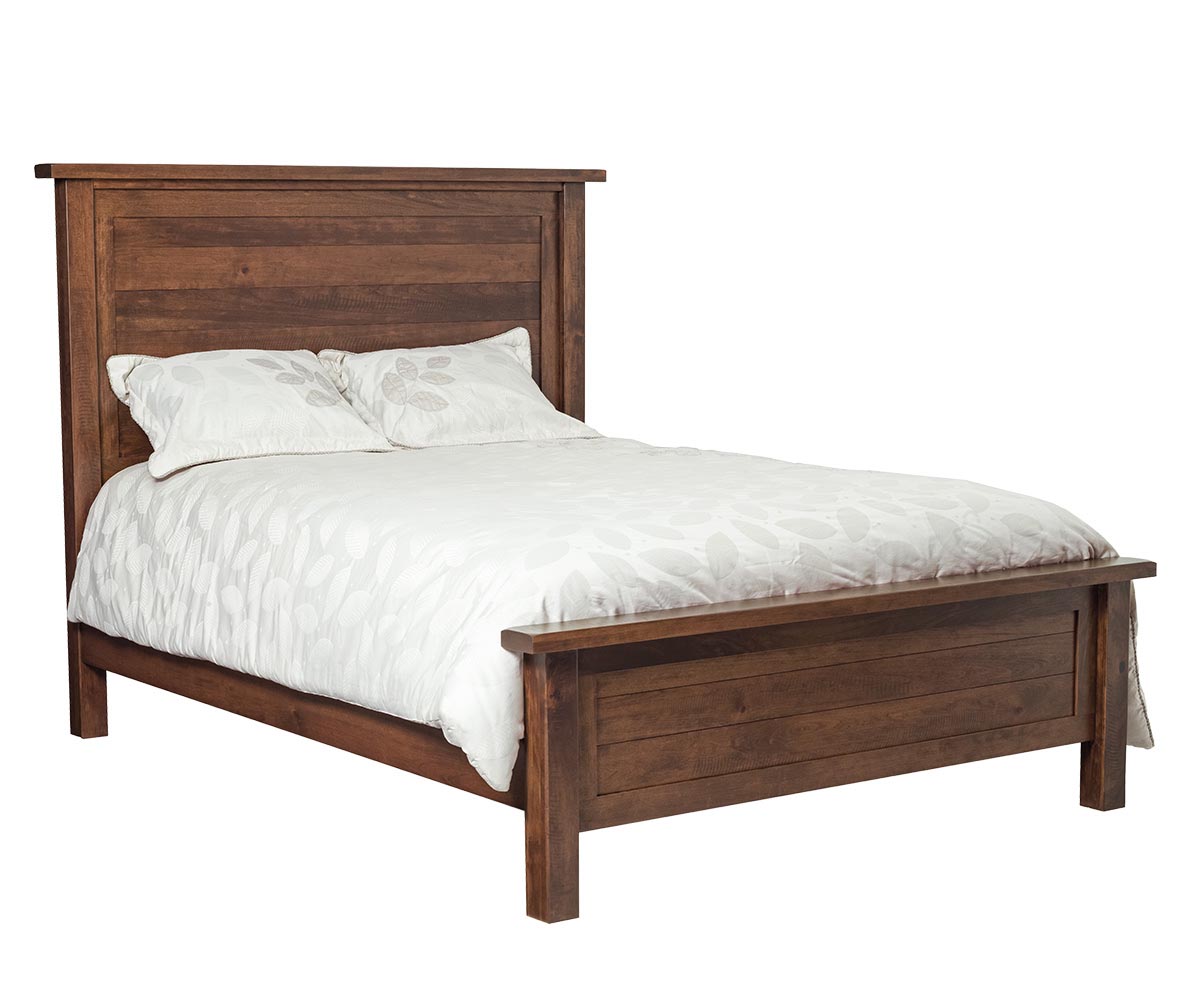 SFC Amish Sawyer Wood Panel Bed
