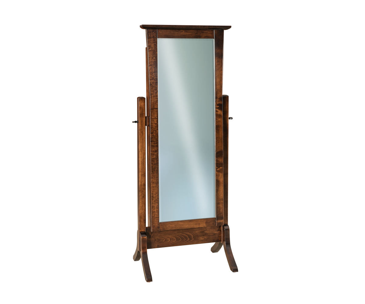 SFC Amish Matison Beveled Cheval Mirror