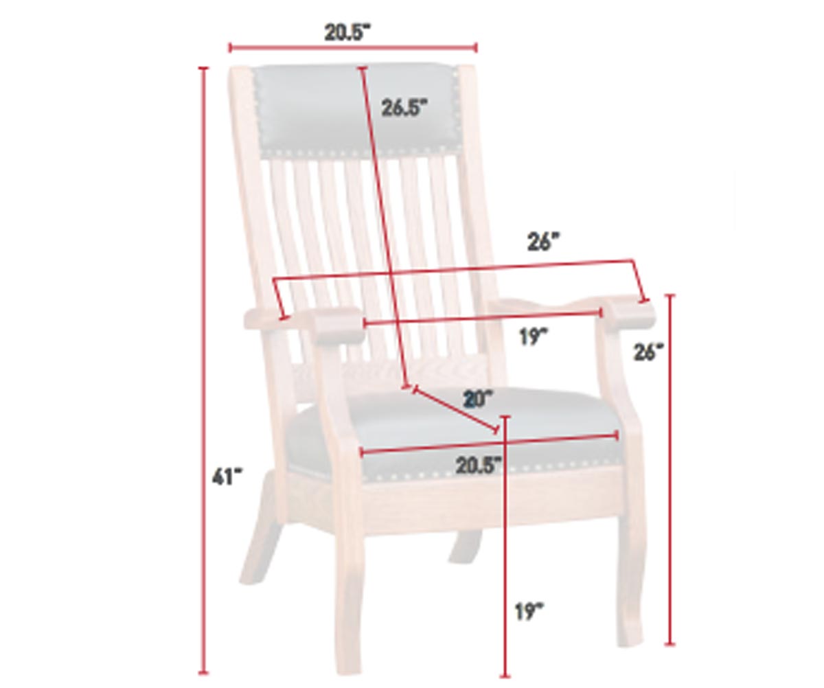 SFC Amish Queen Lounge Chair
