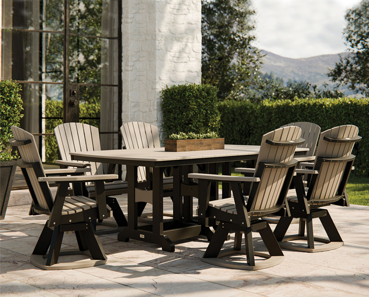 44" x 72" Classic Table Dining Height