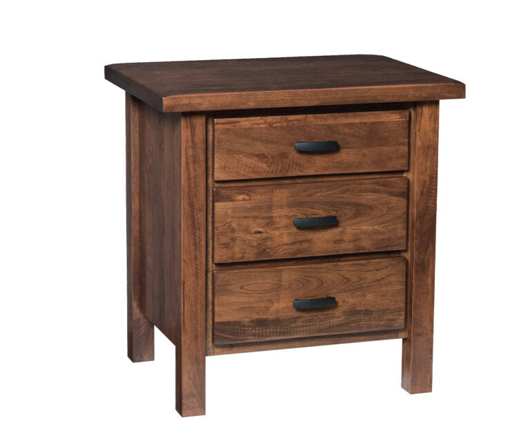 SFC Amish Sawyer Wood Nightstand