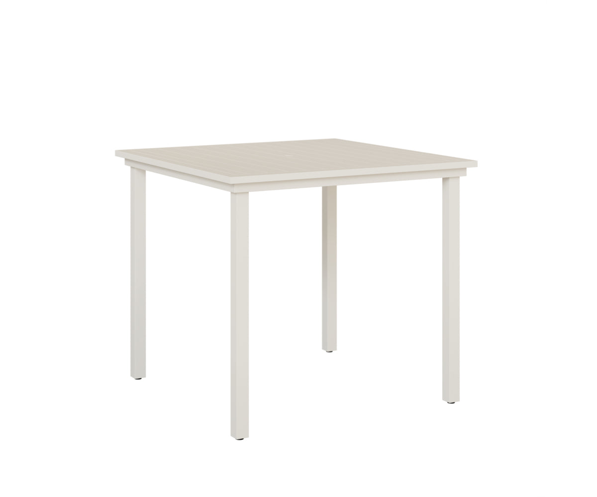 Vida 44" Aluminum Square Bar Table