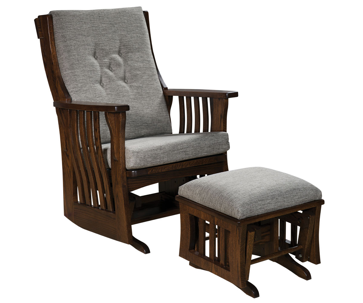 SFC Amish Sebana Slat Ottoman