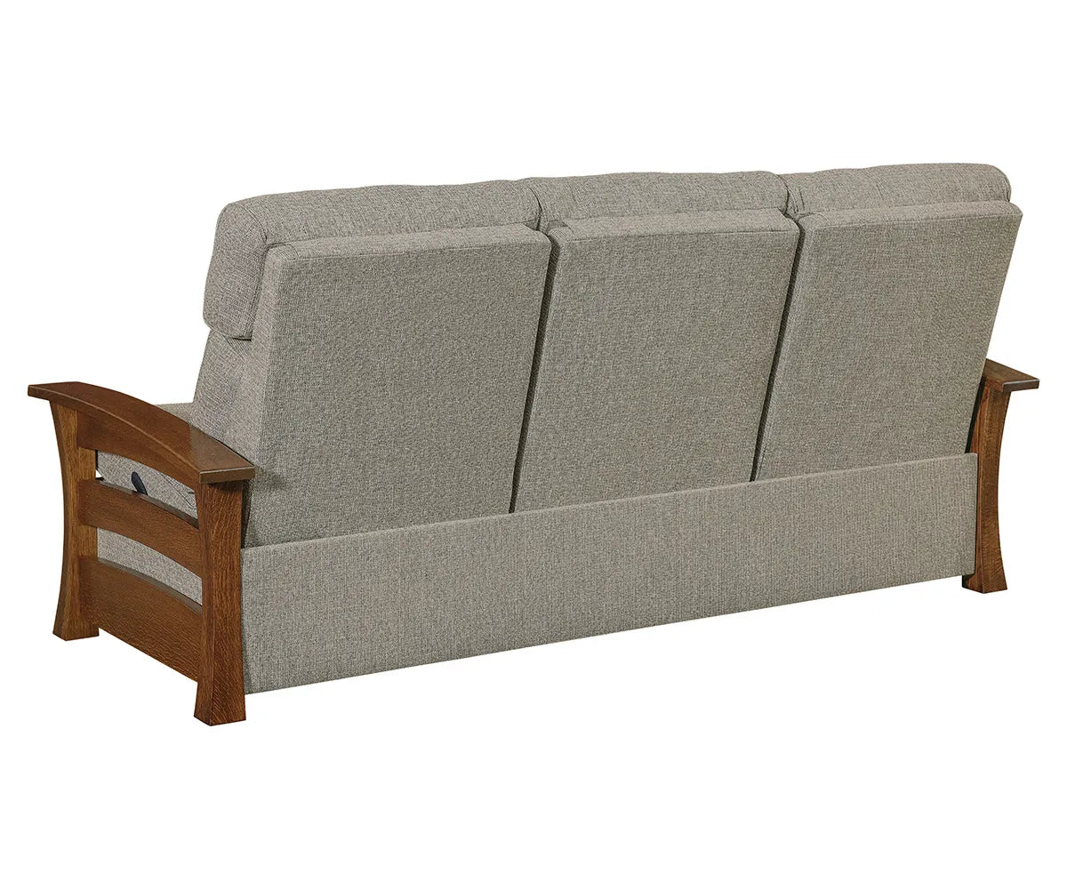SFC Amish Barrington Stockton Wall Hugger Sofa Recliner