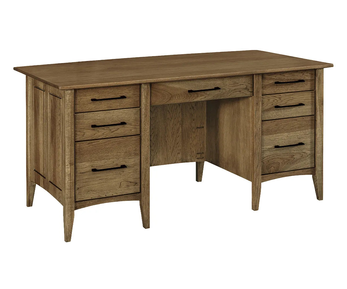 SFC Amish Atlantic Double Pedestal Desk