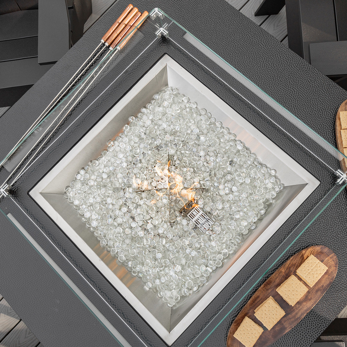 Numa 47" Square Fire Pit