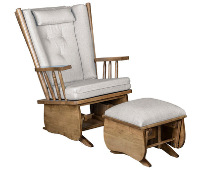 SFC Amish Smooth 4 Post Highback Glider