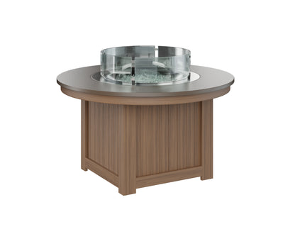 Donoma 44" Round Fire Pit Hammered Top