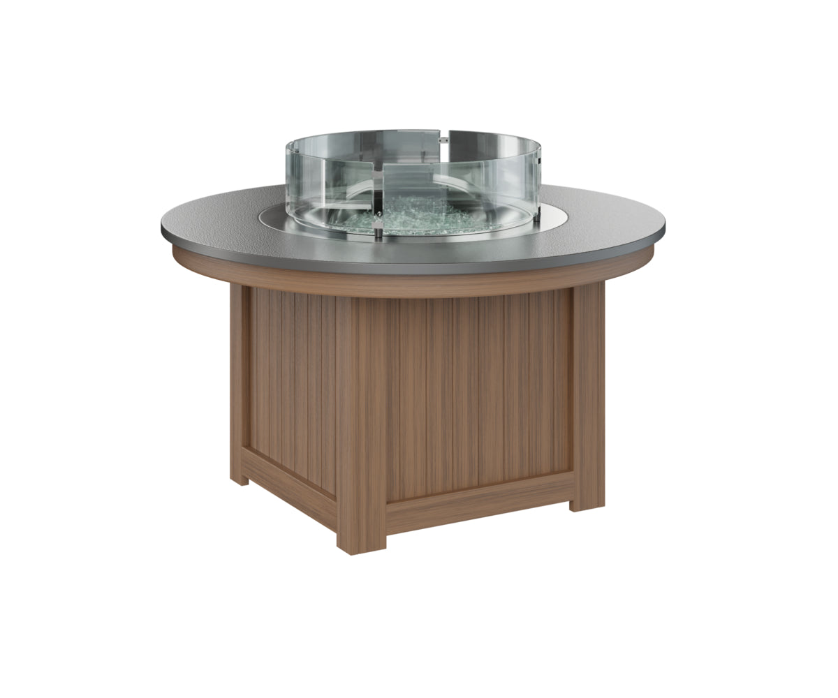 Donoma 44" Round Fire Pit Hammered Top