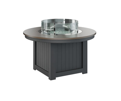 Donoma 44" Round Fire Pit Hammered Top