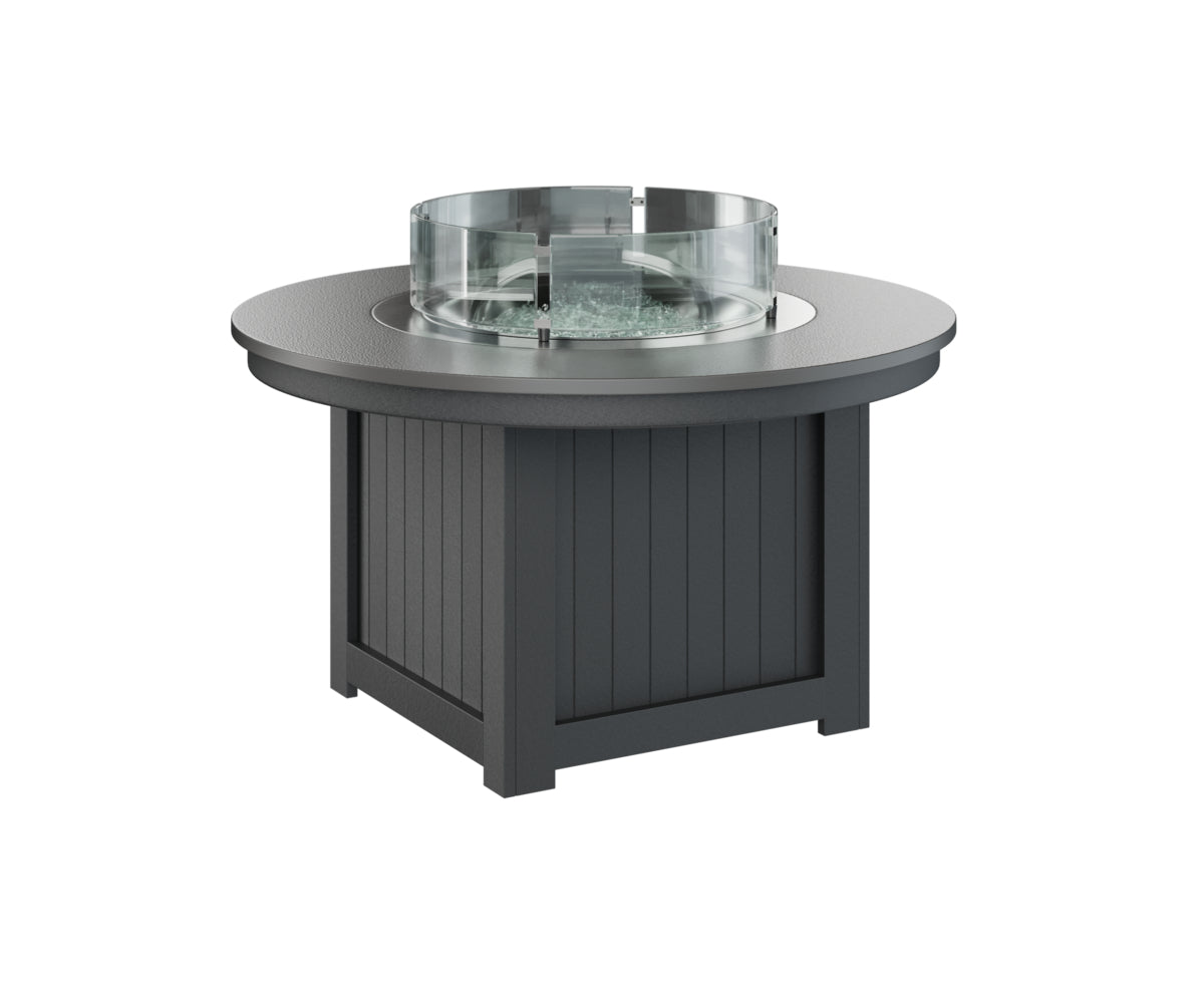 Donoma 44" Round Fire Pit Hammered Top