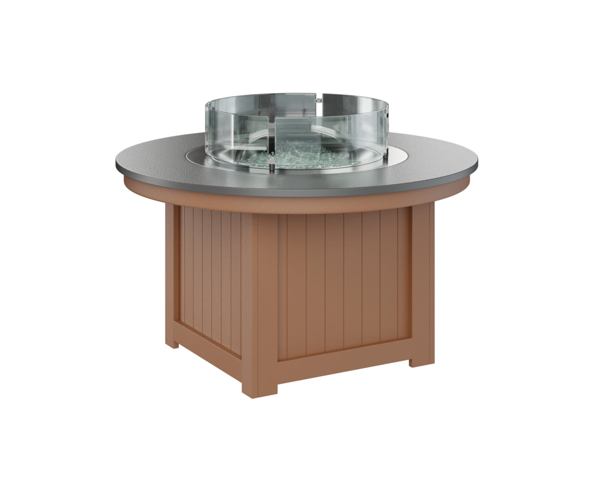 Donoma 44" Round Fire Pit Hammered Top