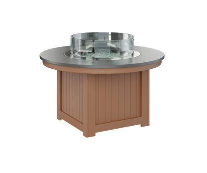Donoma 44" Round Fire Pit Hammered Top